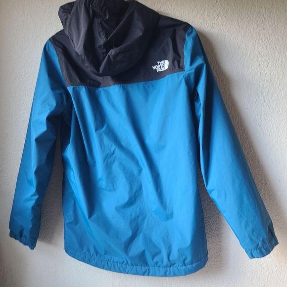 The North Face Teal and Charcoal Jacket Boys Size XL - Picture 2 of 10